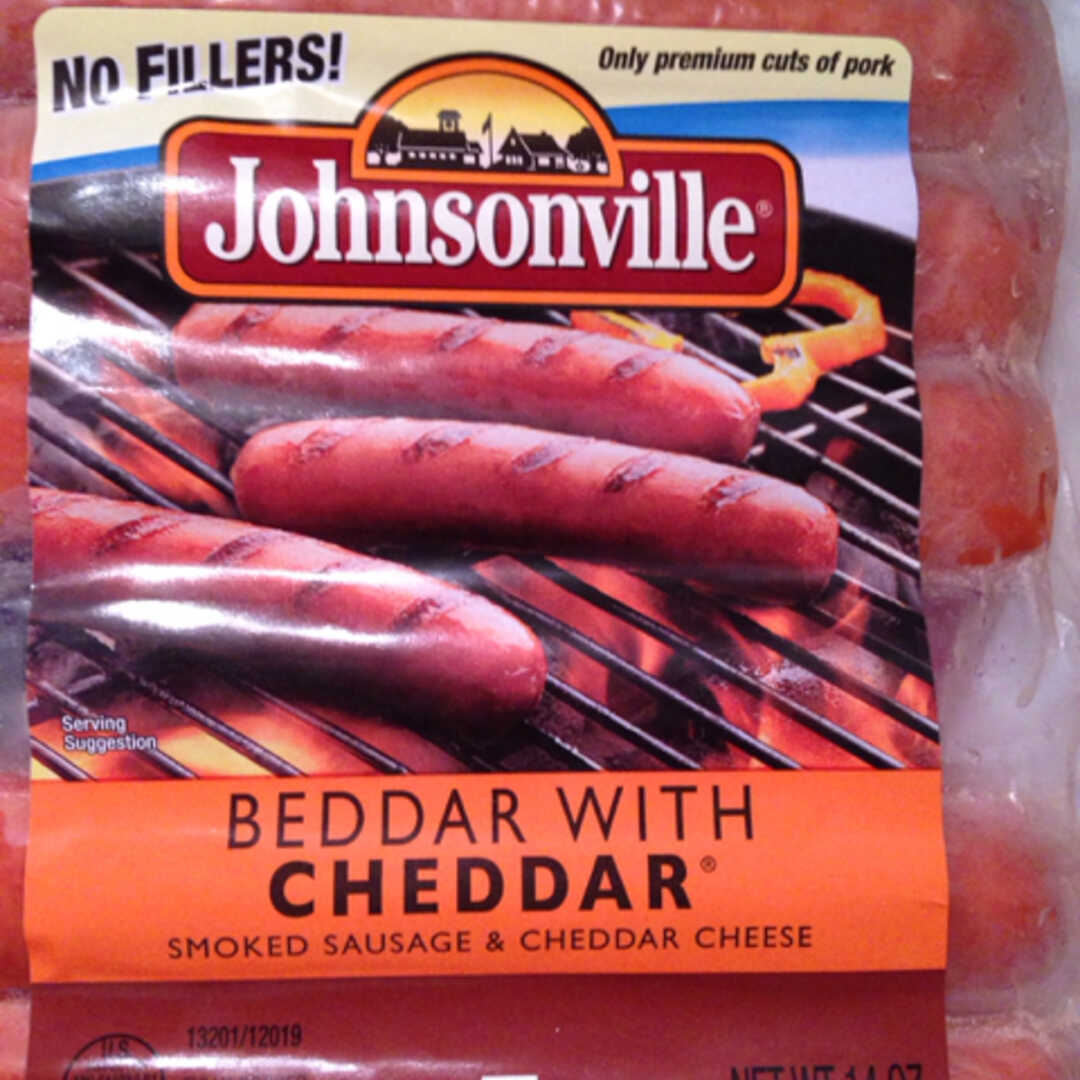 Johnsonville Beddar with Cheddar Smoked Sausage & Cheddar Cheese