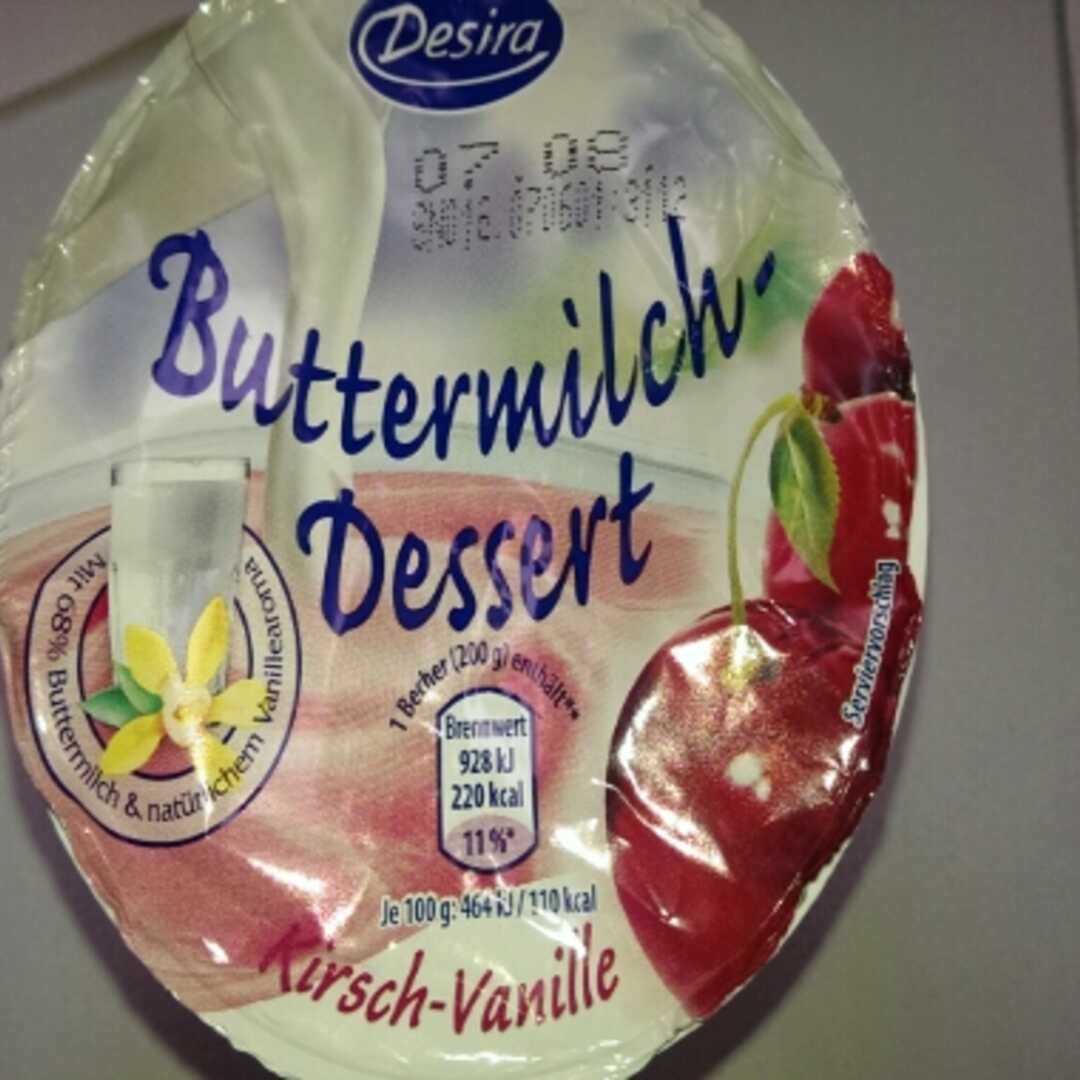 Desira Buttermilch-Dessert Kirsch-Vanille