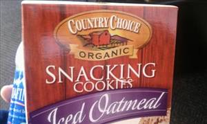 Country Choice Organic Snacking Cookies - Iced Oatmeal