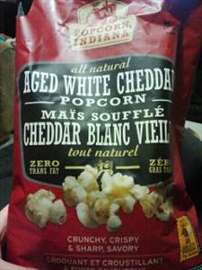 Popcorn, Indiana Aged White Cheddar Popcorn