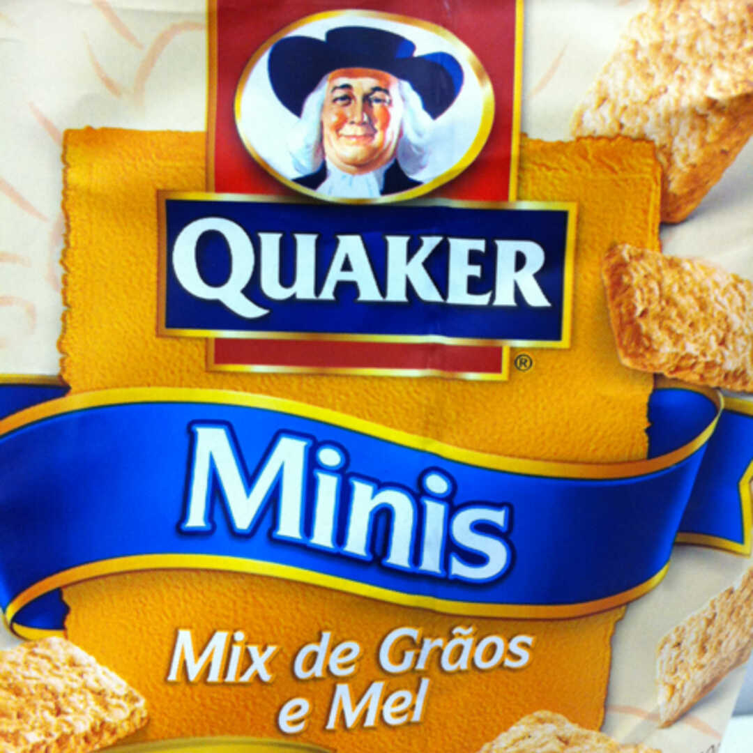 Quaker Minis Mix de Grãos e Mel