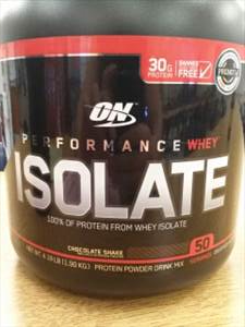 Optimum Nutrition Performance Whey 100% Isolate
