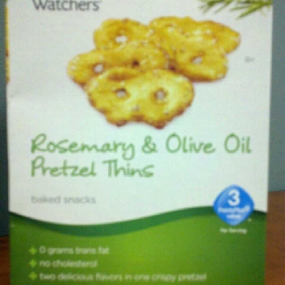 Weight Watchers Rosemary & Olive Oil Pretzel Thins