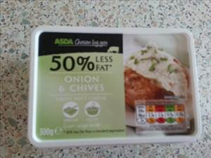 Asda Chosen By You Lighter Soft Cheese Onion & Chives