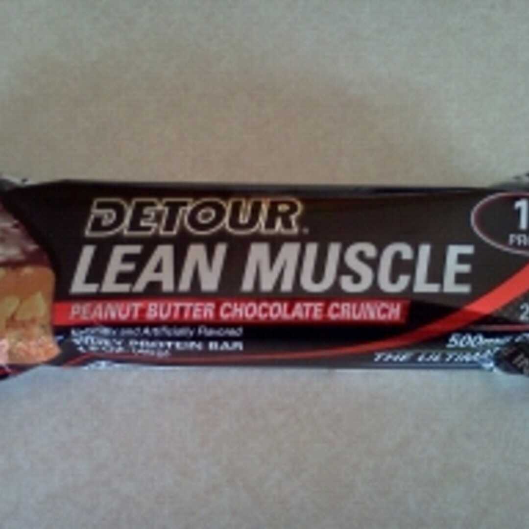 Detour Lean Muscle Whey Protein Bar - Peanut Butter Chocolate Crunch