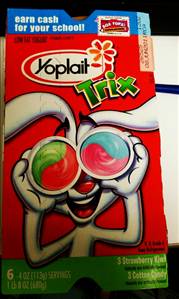 Yoplait Trix Strawberry Kiwi Yogurt