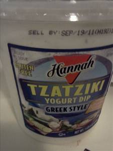 Hannah Tzatziki Greek Style Yogurt Dip