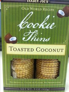 Trader Joe's Toasted Coconut Cookie Thins