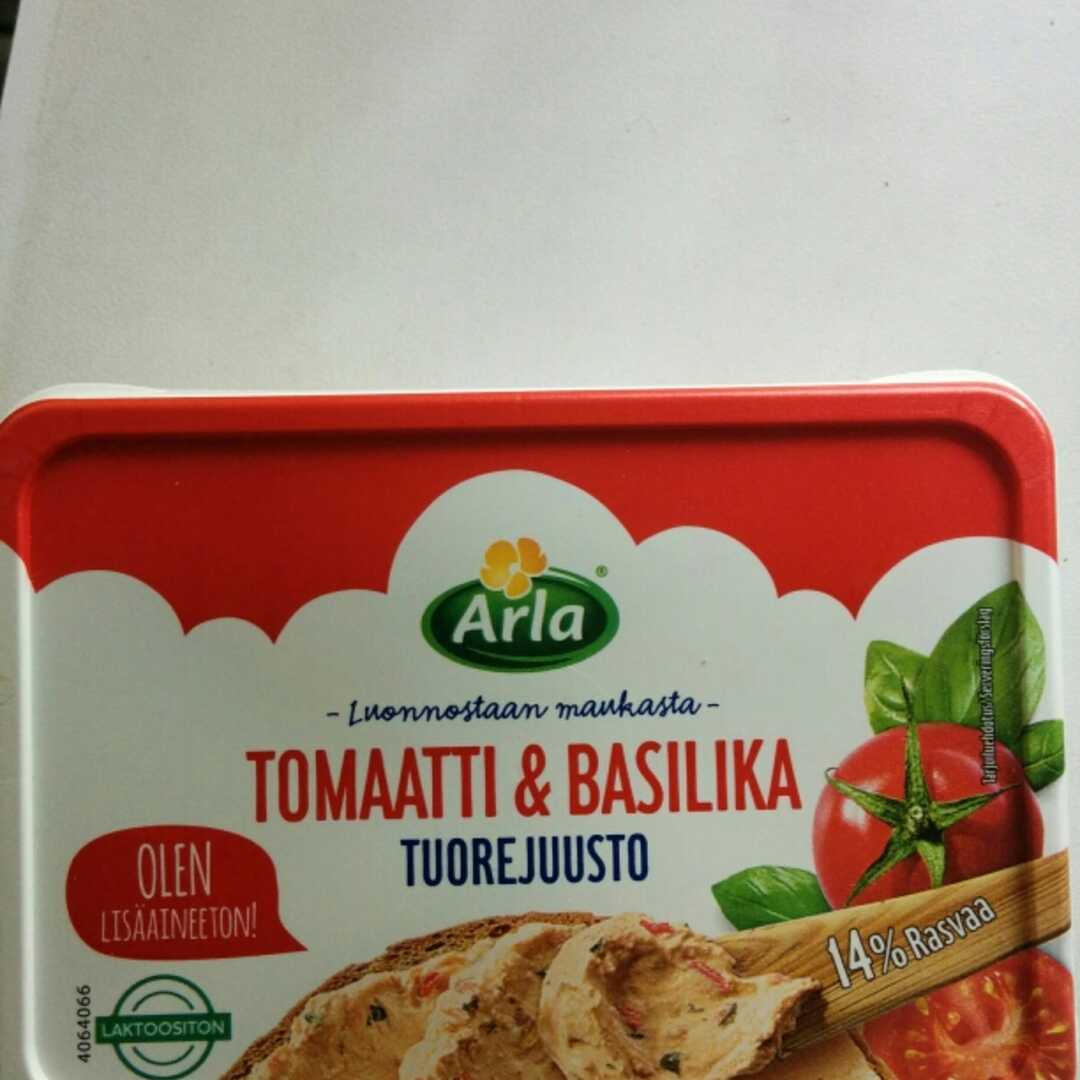 Arla Tuorejuusto Tomaatti & Basilika
