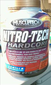 MuscleTech Nitro-Tech Hardcore Pro Series Whey Protein - Vanilla