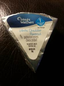 Weight Watchers White Cheddar Cheese Wedge