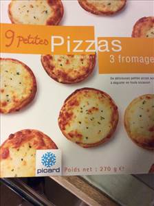 Picard Petites Pizzas 3 Fromages