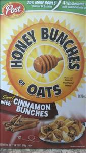 Post Honey Bunches of Oats with Cinnamon Bunches