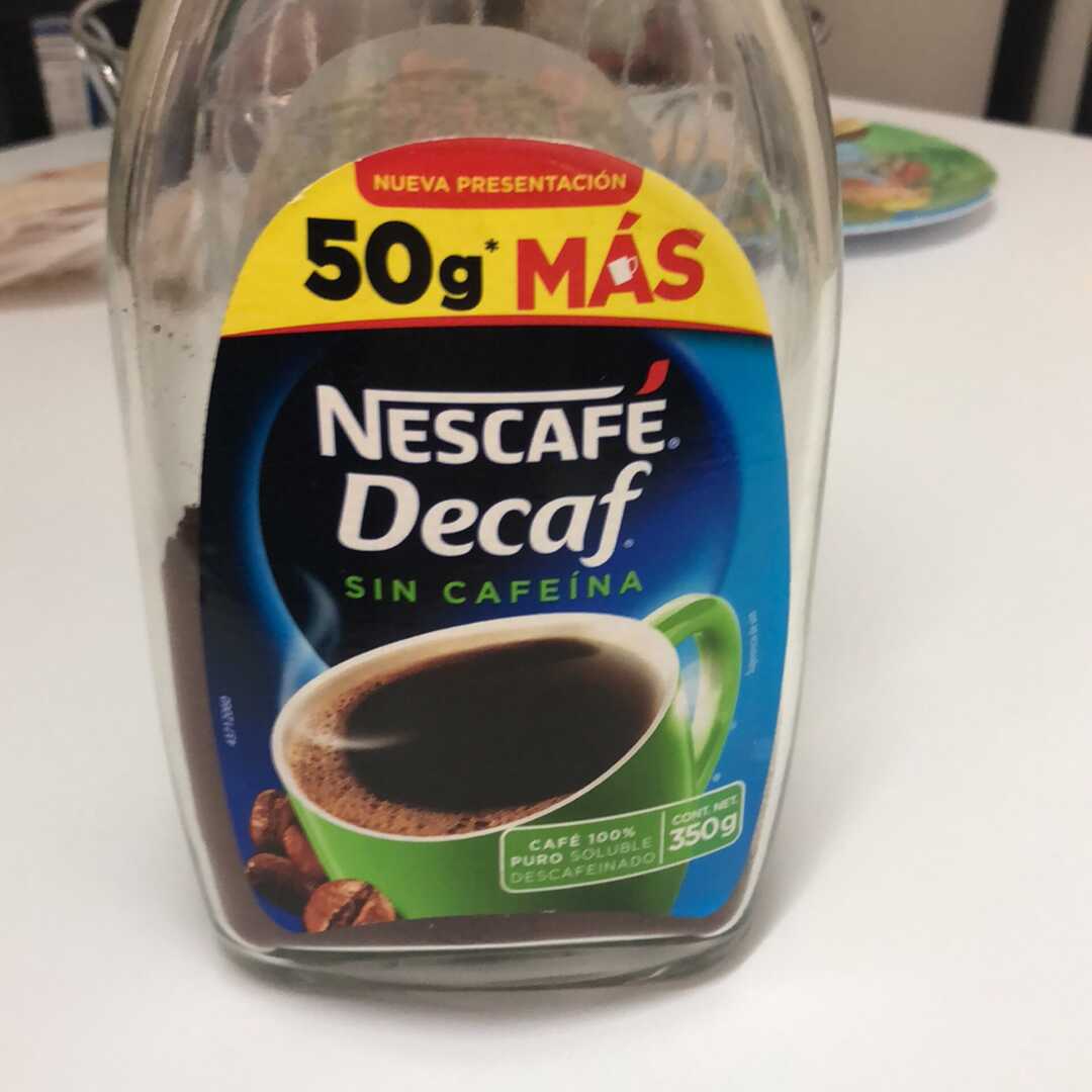 Nescafé Decaf sin Cafeína