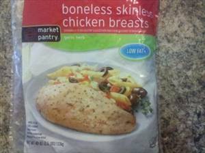Market Pantry Garlic Herb Boneless Skinless Chicken Breast