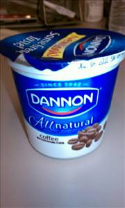 Dannon All Natural Yogurt - Coffee