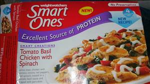 Smart Ones Tomato Basil Chicken with Spinach