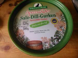 Spreewaldrabe Salz-Dill-Gurken