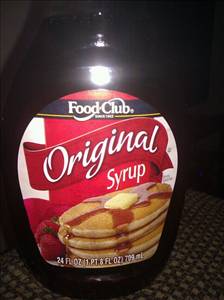 Food Club Original Syrup