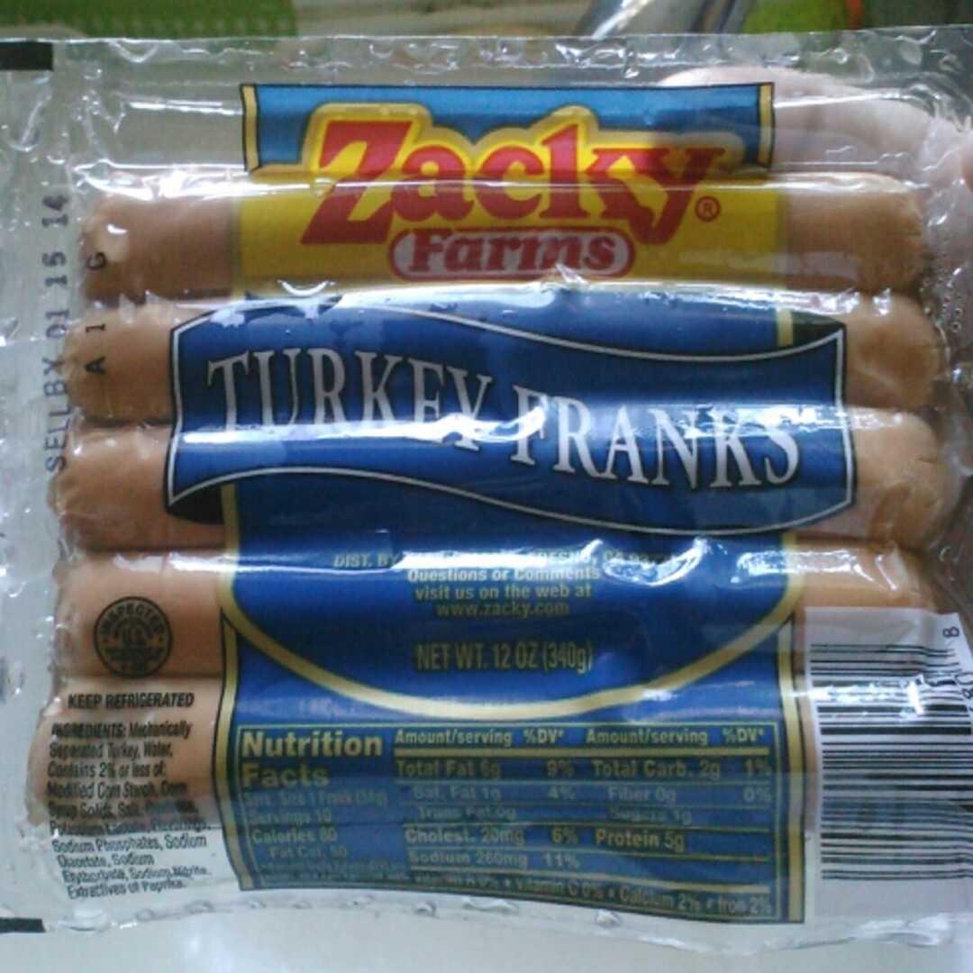 Zacky Farms Turkey Franks (34g)