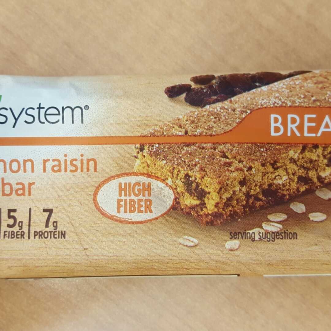 NutriSystem Cinnamon Raisin Baked Bar
