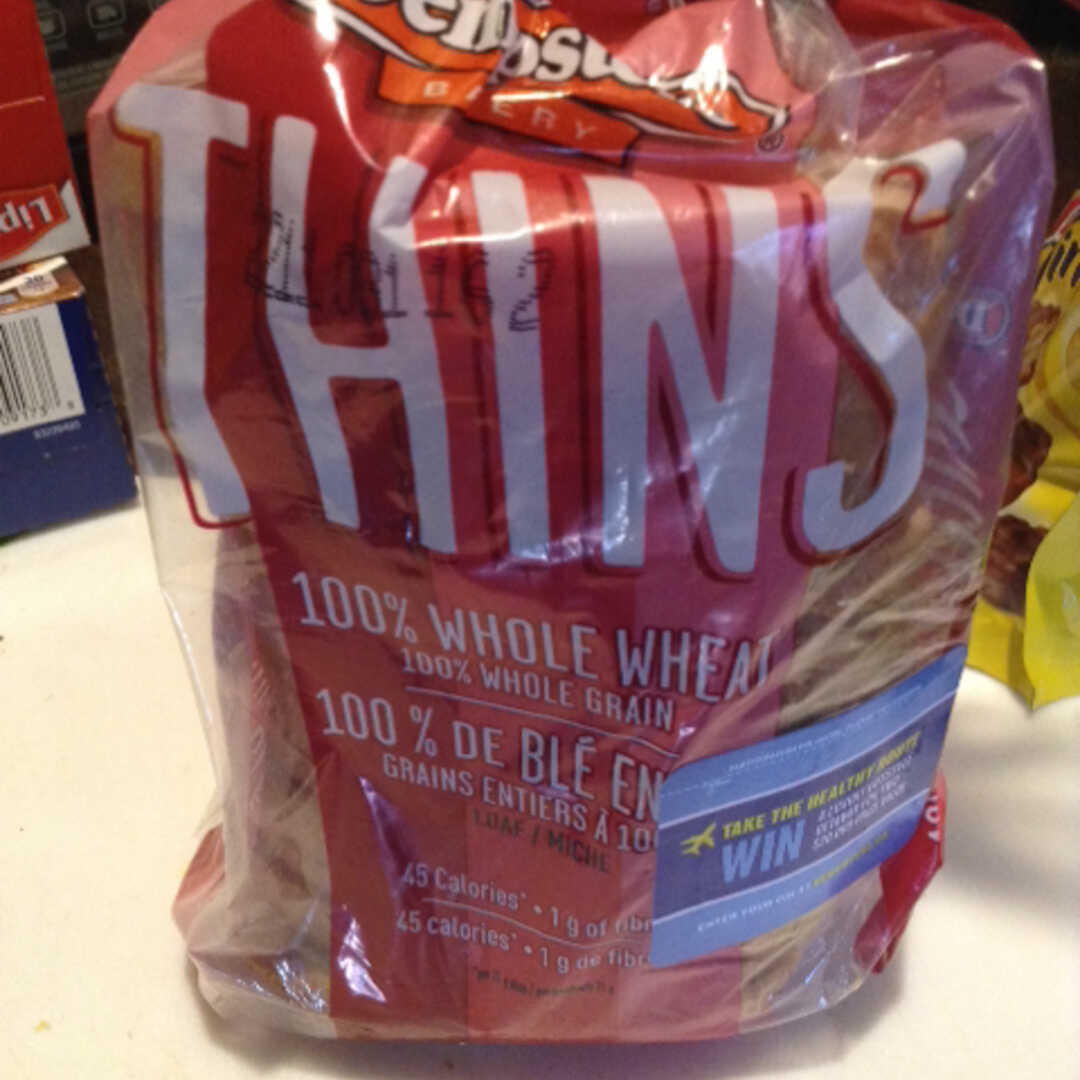 Dempster's Thins 100% Whole Wheat Bread