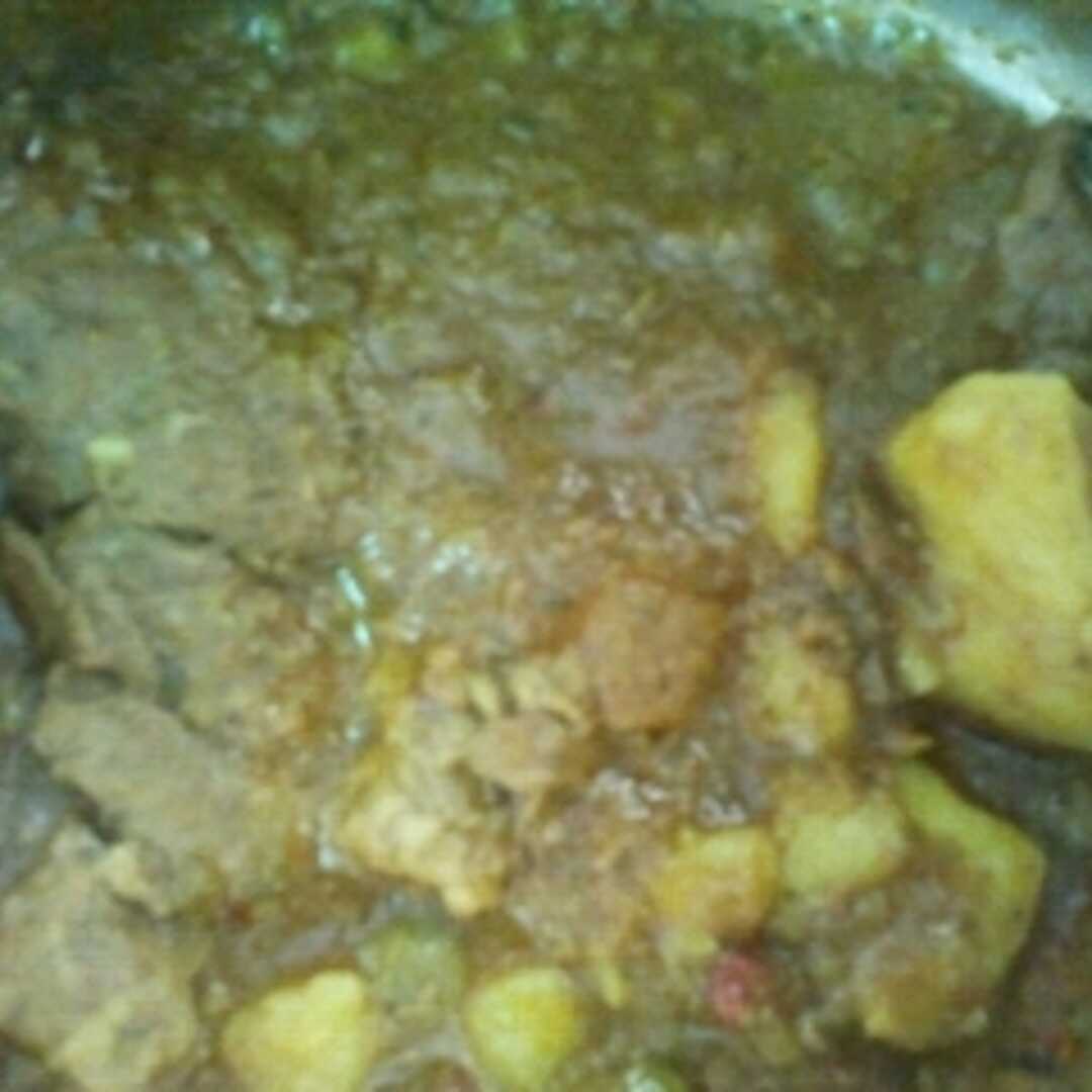 Puerto Rican Style Beef Stew, Meat with Gravy
