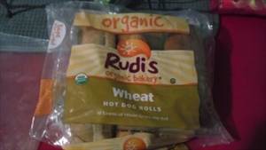 Rudi's Organic Bakery Wheat Hot Dog Rolls