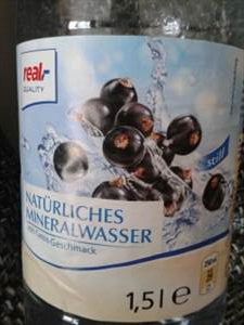 Real Natürliches Mineralwasser Cassis