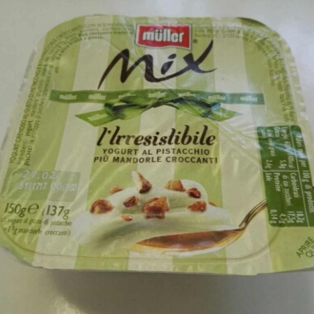 Muller Yogurt al Pistacchio Più Mandorle Croccanti