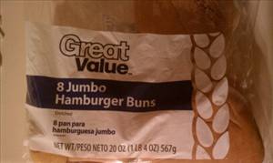 Great Value Jumbo Hamburger Buns