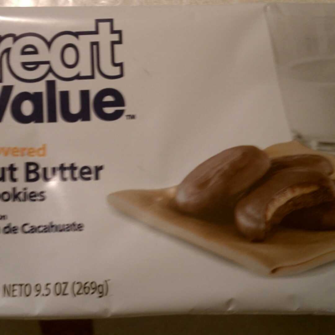 Great Value Fudge Covered Peanut Butter Filled Cookies