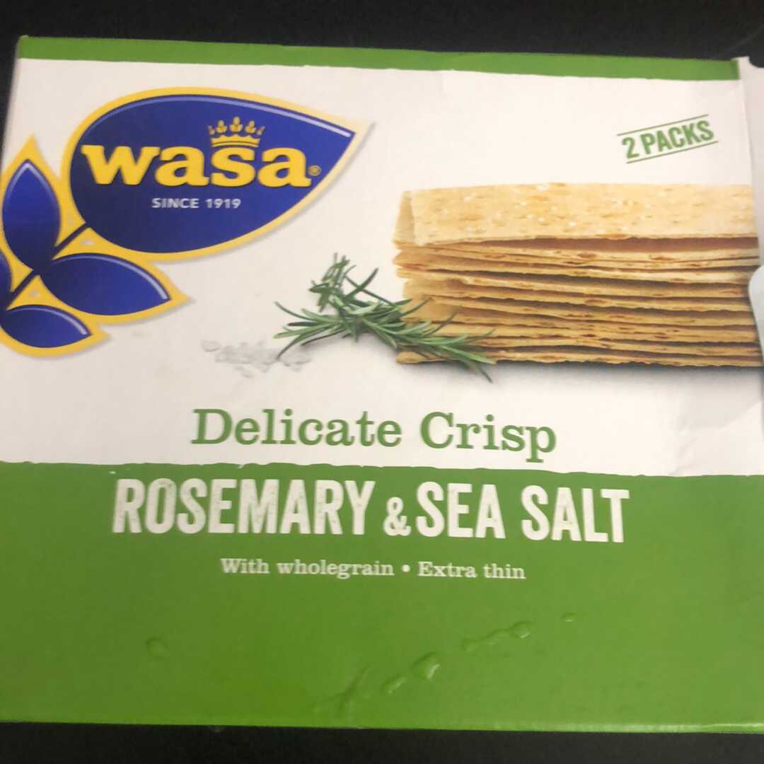 Wasa Delicate Thin Crisp Rosemary & Salt