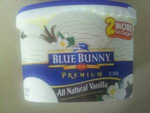 Blue Bunny Premium All Natural Vanilla Ice Cream
