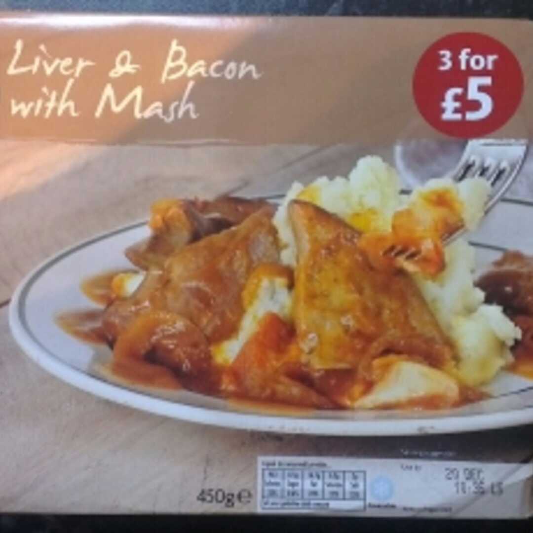 Morrisons Kitchen Liver & Bacon with Mash