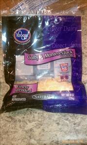 Kroger Finely Shredded Colby & Monterey Jack Cheese