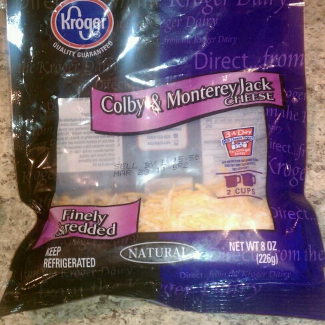 Kroger Finely Shredded Colby & Monterey Jack Cheese