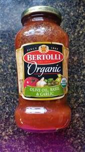 Bertolli Organic Olive Oil, Basil & Garlic Pasta Sauce