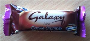 Galaxy Cookie Crumble Slice