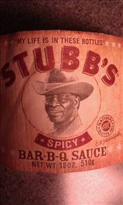 Stubb's Spicy Bar-B-Q Sauce