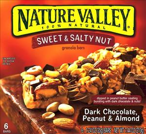 Nature Valley Sweet & Salty Granola Bars - Dark Chocolate, Peanut & Almond