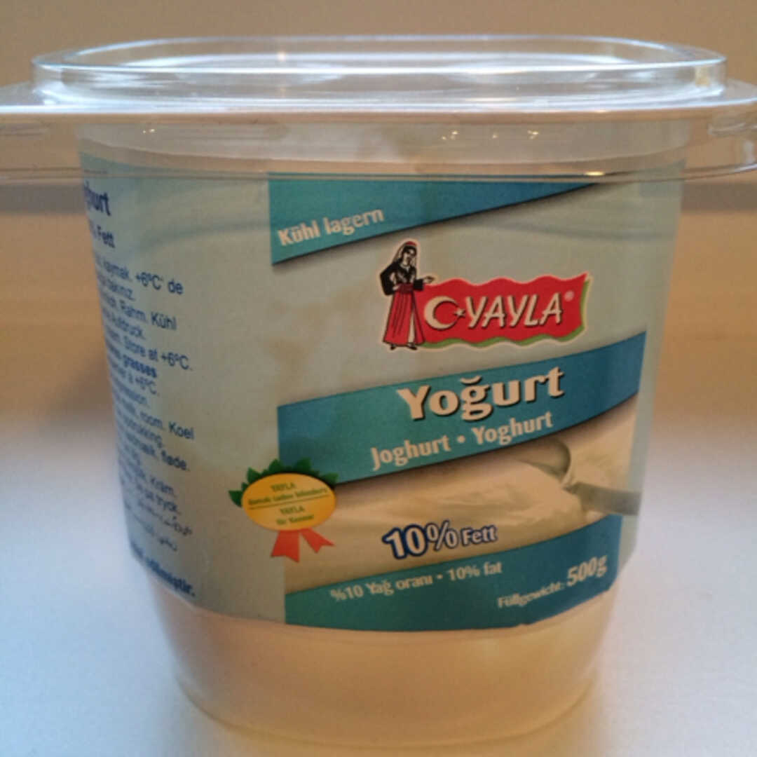 Yayla Yogurt 10% Fett