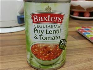 Baxters Vegetarian Puy Lentil & Tomato