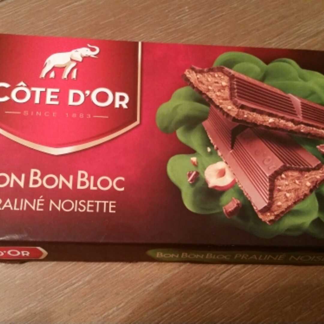 Côte d'Or Bonbonbloc Praliné Noisette