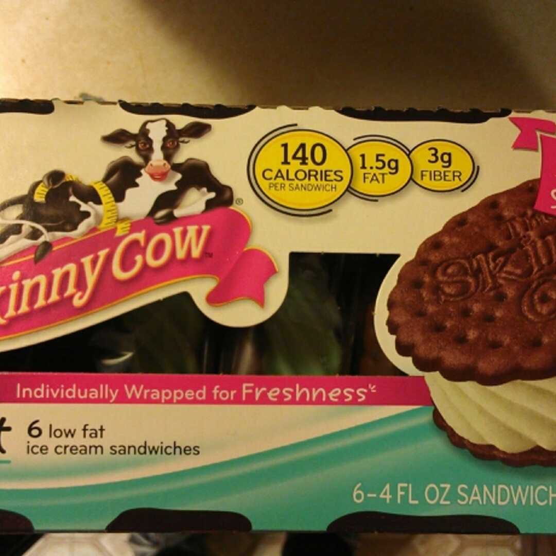 Skinny Cow Low Fat Ice Cream Sandwiches - Mint
