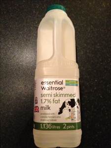 Waitrose Semi-Skimmed Milk