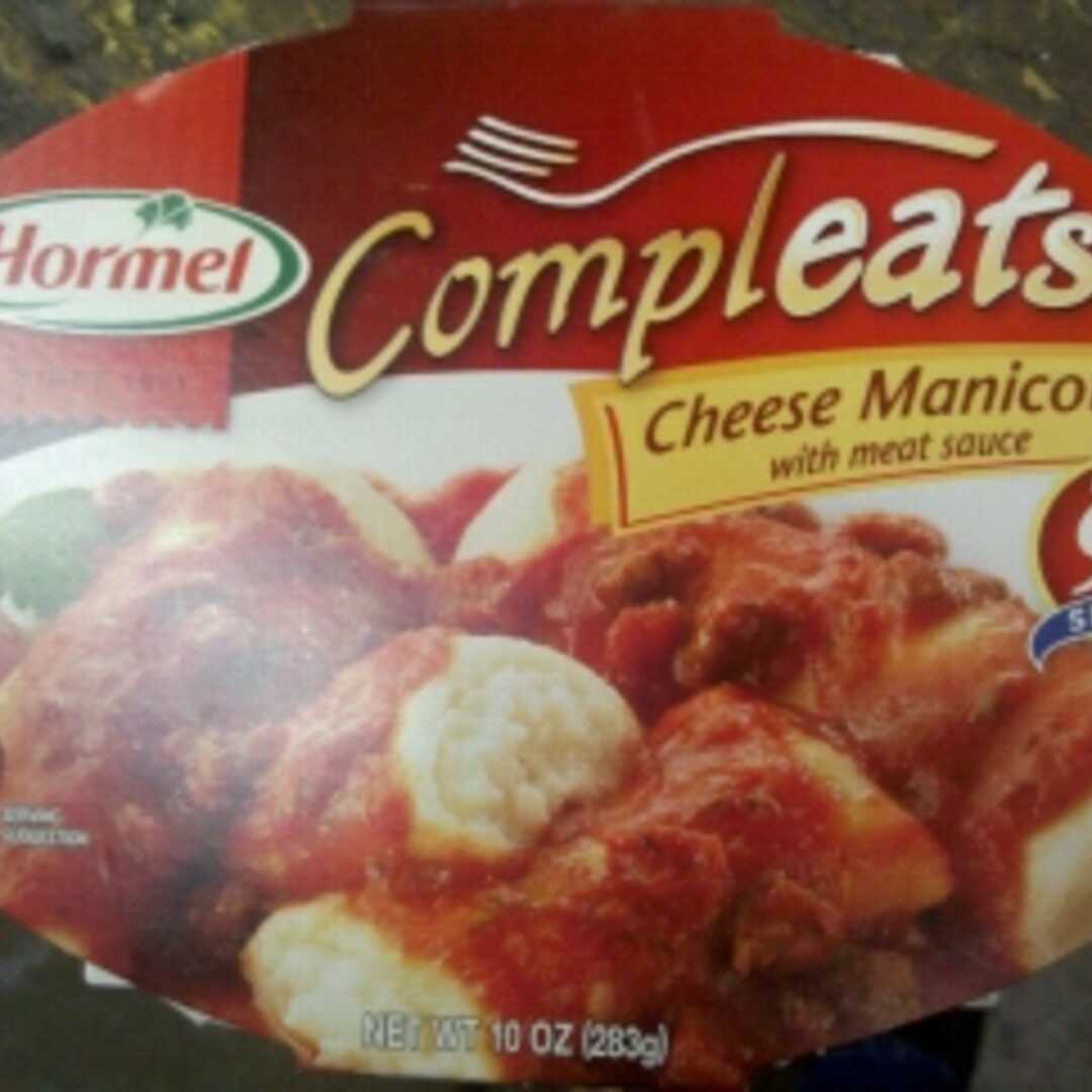 Hormel Compleats Cheese Manicotti with Meat Sauce