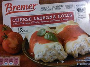 Bremer Cheese Lasagna Rolls