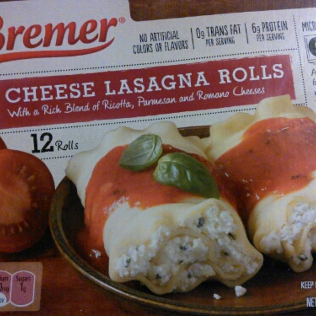 Bremer Cheese Lasagna Rolls