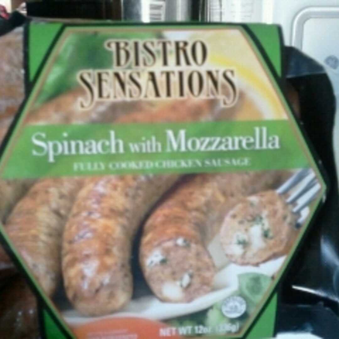 Bistro Sensations Chicken Sausage with Spinach with Mozzarella